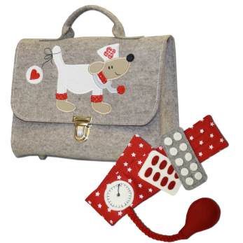 Komplett-Paket | N&auml;hset Dr. Dog in grau