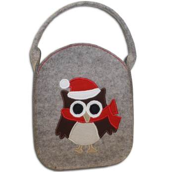 N&auml;hpaket | Nikolausbeutetasche Weihnachtseule