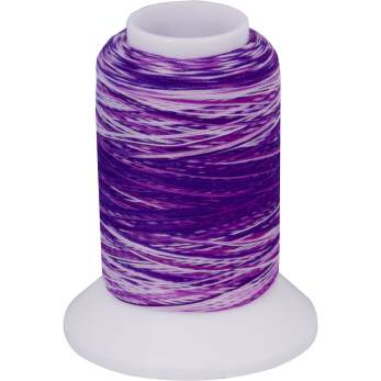 Multicolor-Bauschgarn | violett-weiß VA106