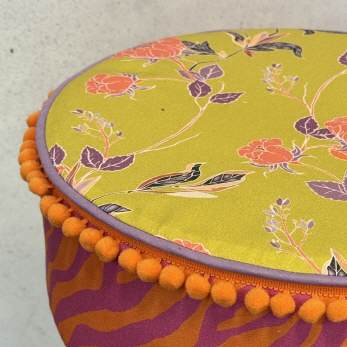 Materialset 'Colorful Flower' f&uuml;r Kurs Hockerliebe